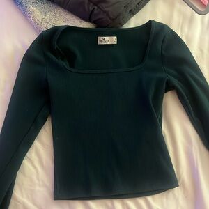 Dark green hollister long sleeve